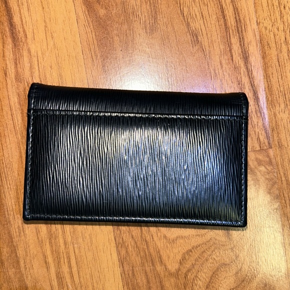 Authentic Prada Black Vitello Move Leather Card Case Wallet 1MC122 - Picture 4 of 13